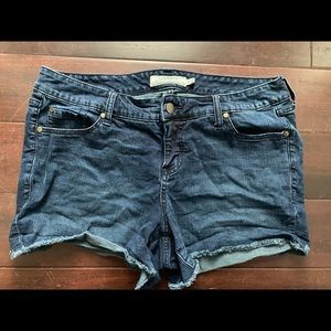 Torrid Dark Denim Shorts